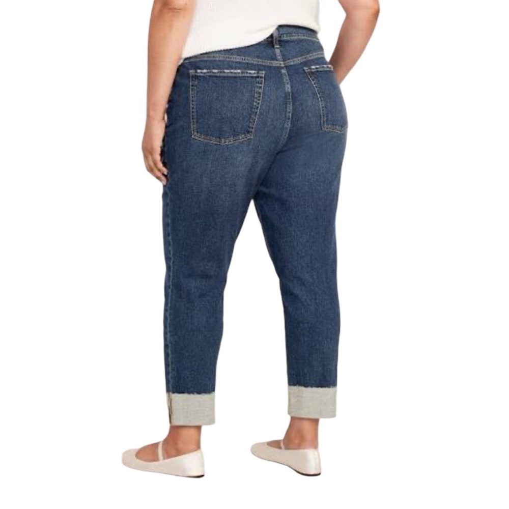 Old Navy Dark Blue Boyfriend‎ Ankle Jeans